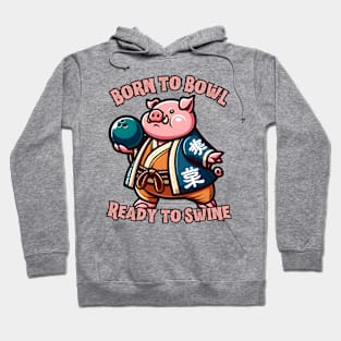 Bowling pig Hoodie